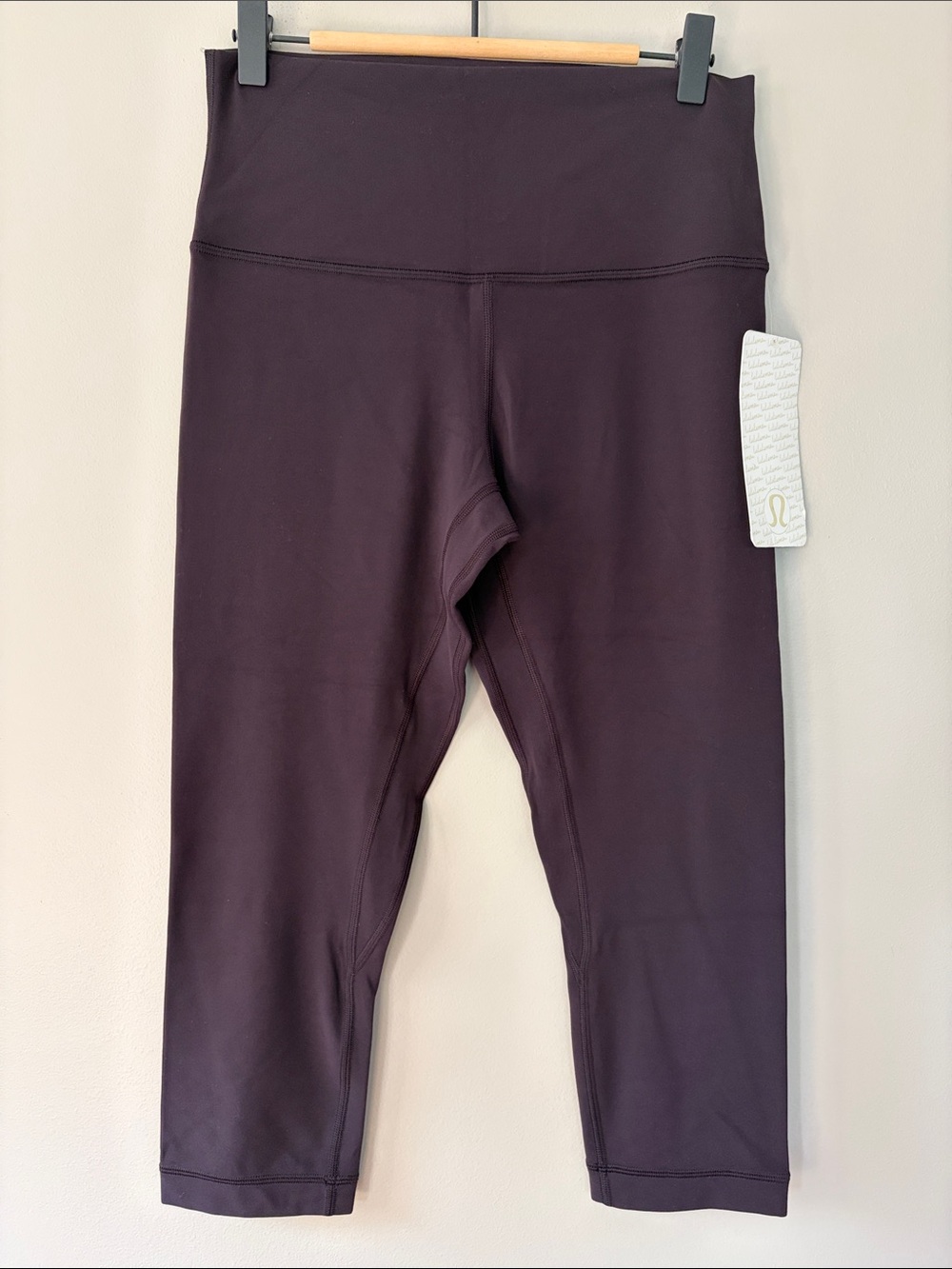 Lululemon Align Crop 21” Deep Phantom Purple Yoga Lounge Leggings Size 8 NWT